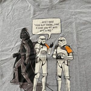Star Wars Gray Short Sleeve Tee